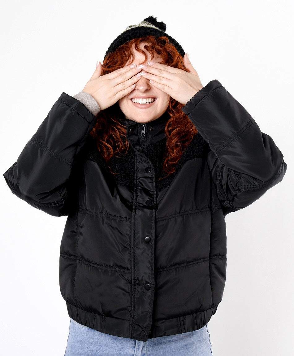 Parka mujer mix chiporro