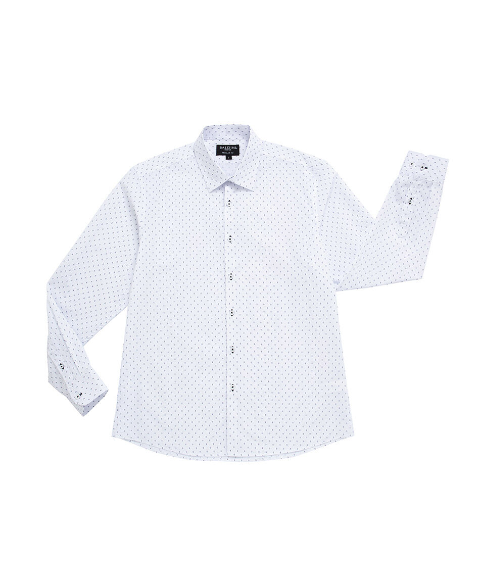 Camisa hombre manga larga dise&ntilde;o flecha