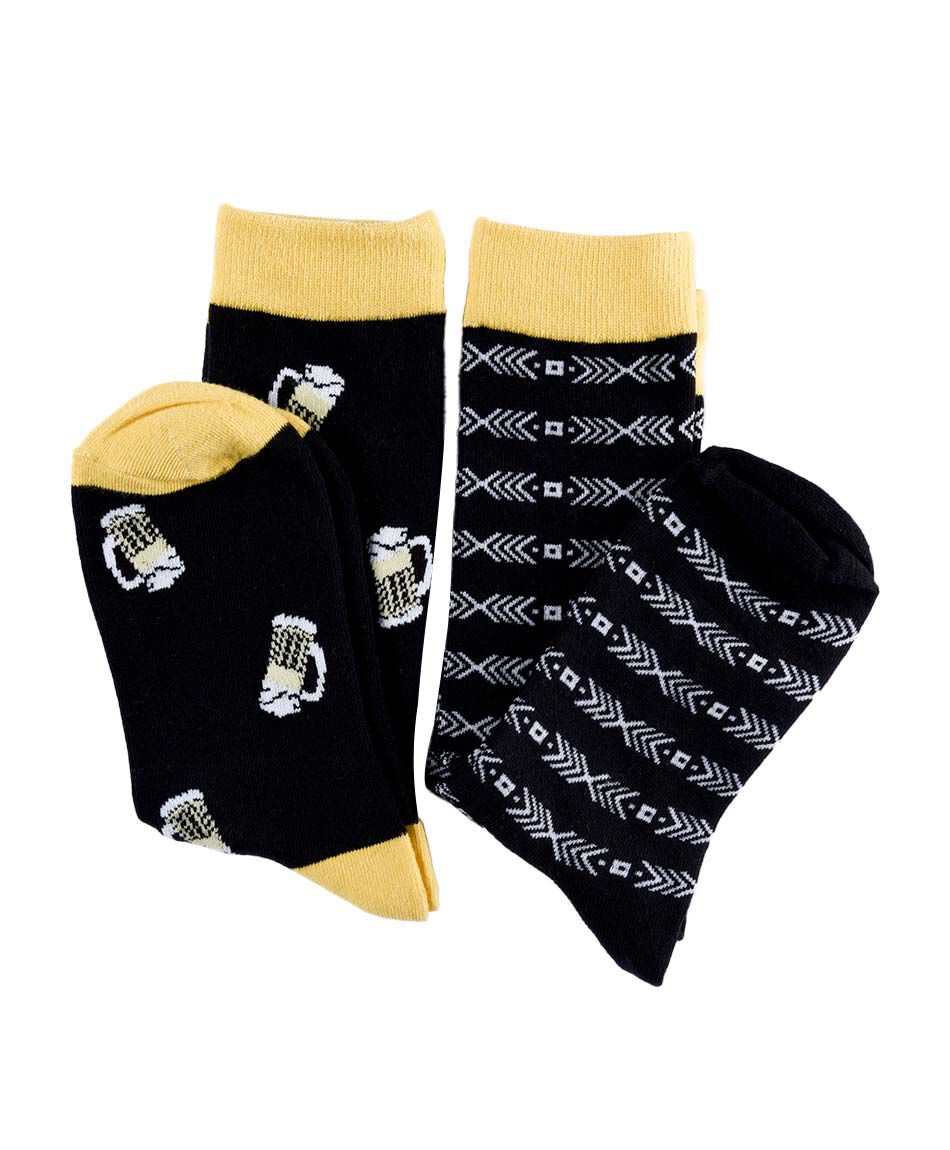 Pack calcetines dise&ntilde;o x 2 pares