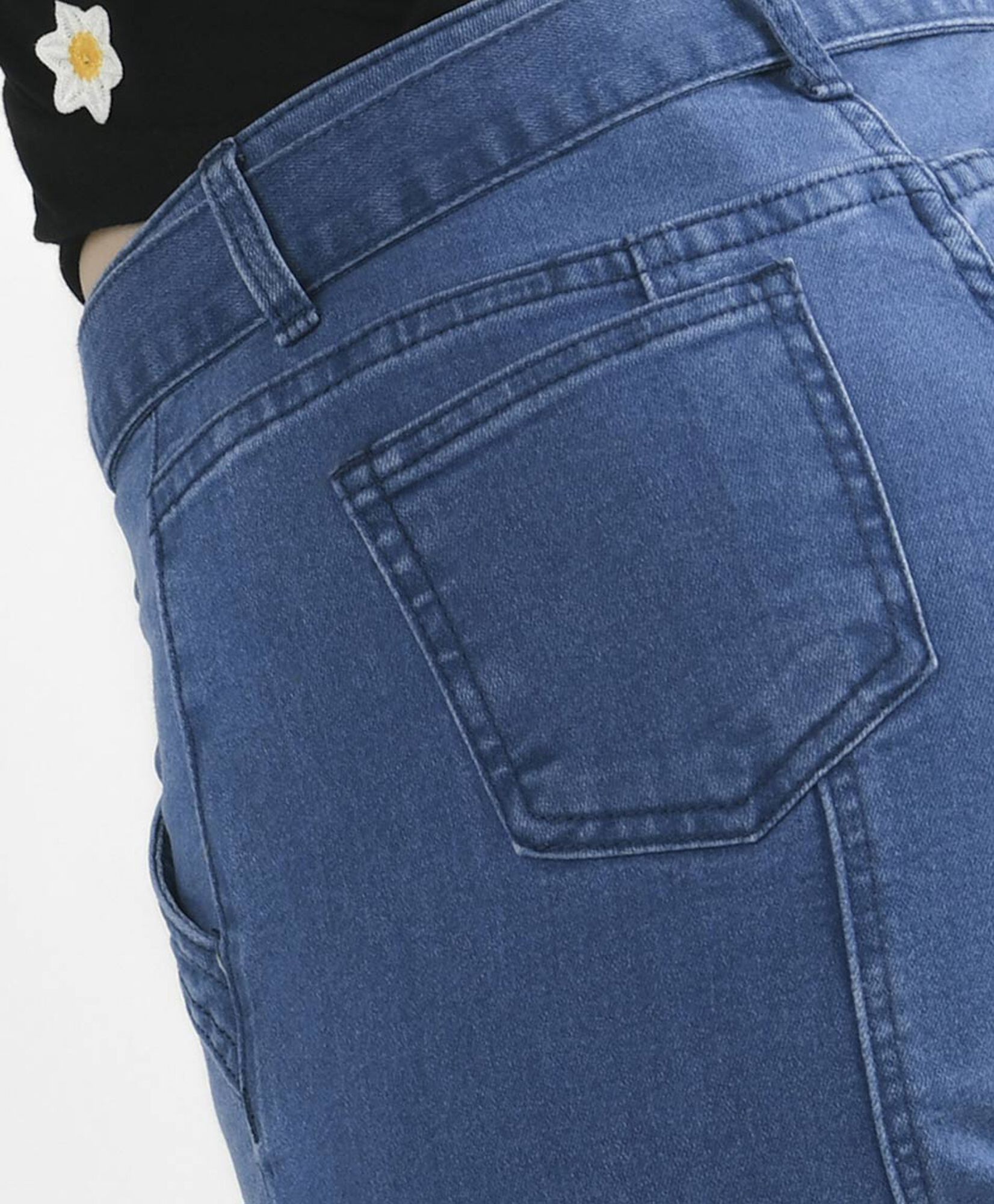 Jeans mujer costuras verticales wide Jeans mujer costuras verticales wide