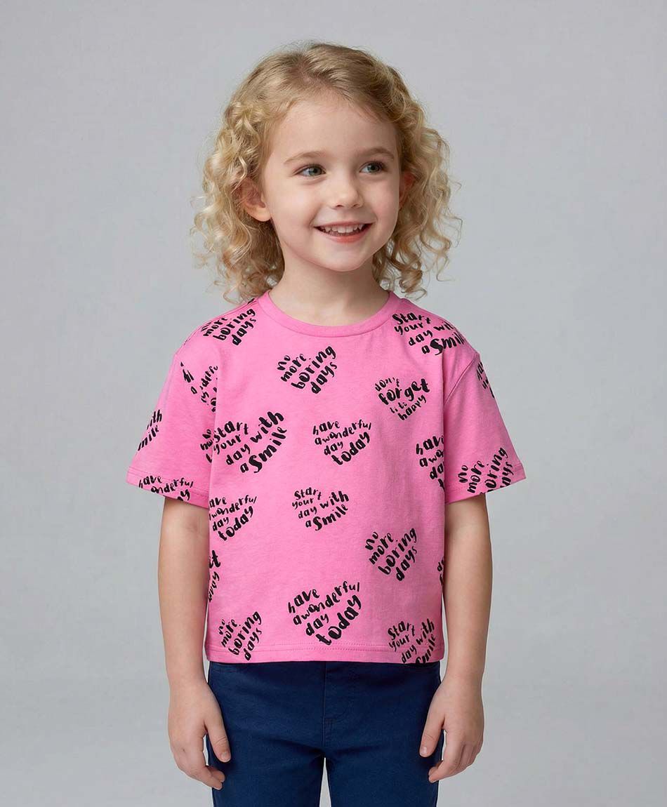 Polera ni&ntilde;a frases