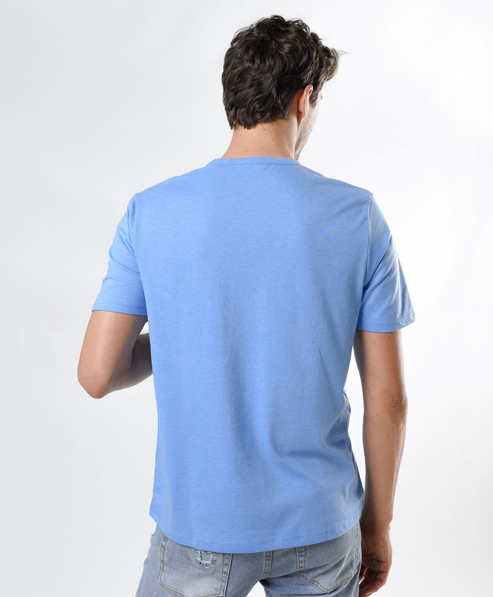 Polera hombre jaspeada surf Polera hombre jaspeada surf