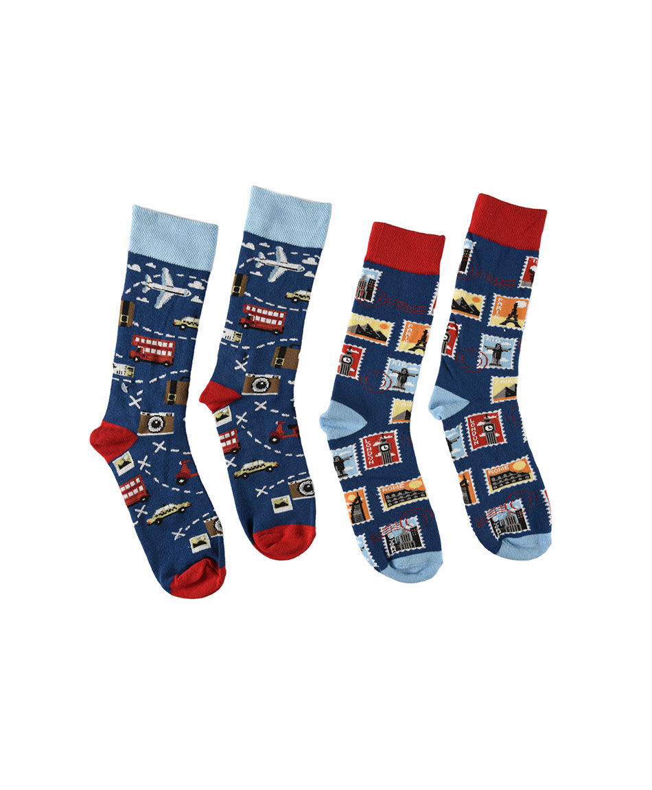 Pack 2 calcetines diseno