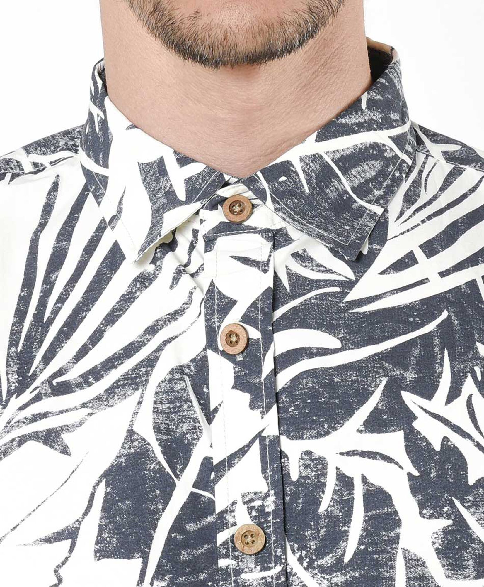 Camisa hombre hojas Camisa hombre hojas
