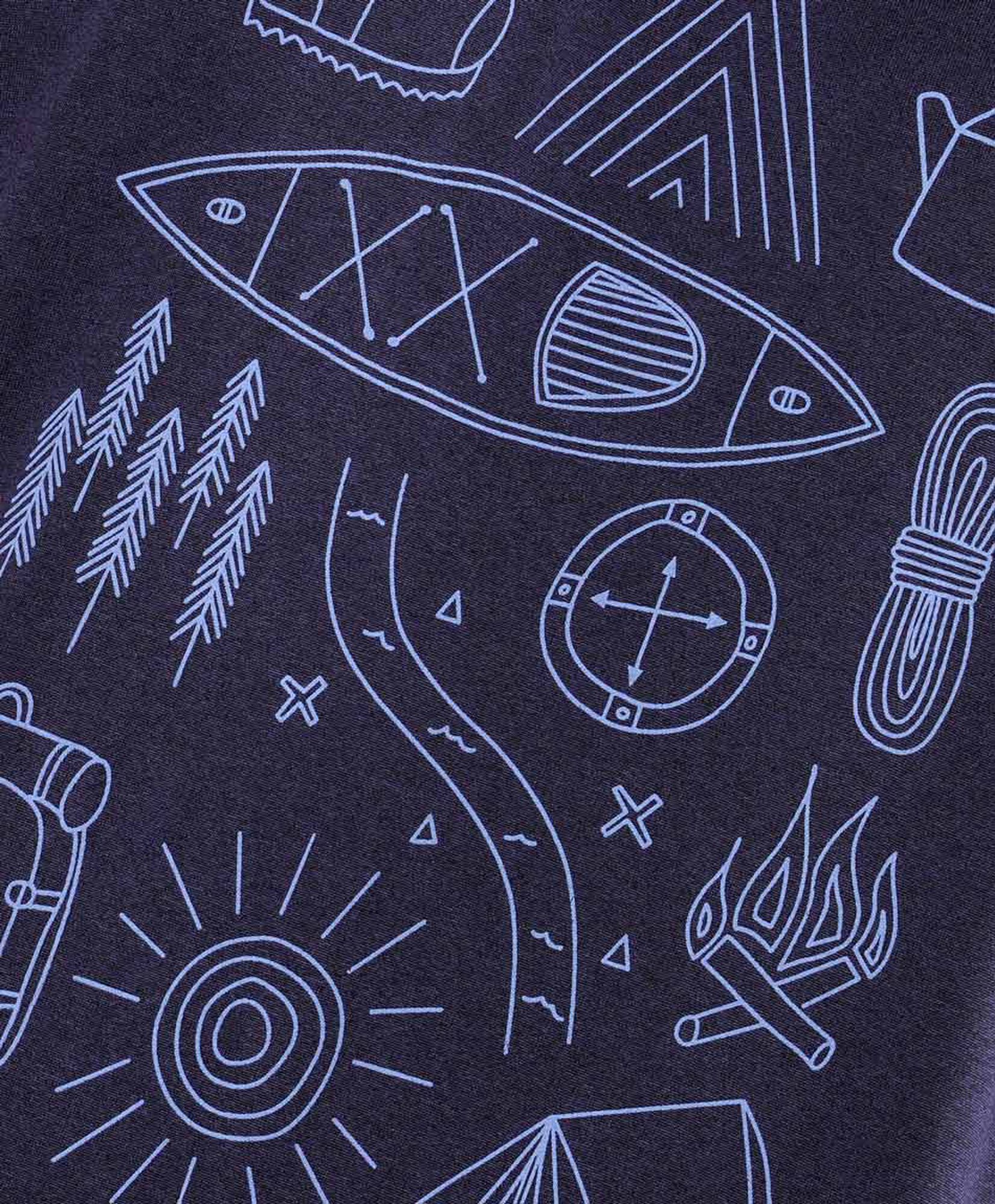 Polera hombre dry fit print camp Polera hombre dry fit print camp