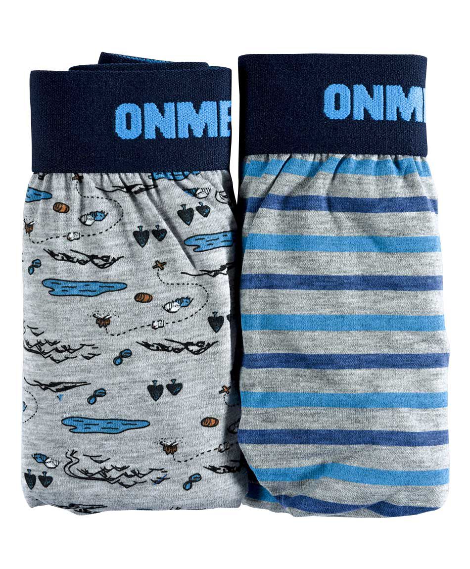 Pack 2 boxer estampado