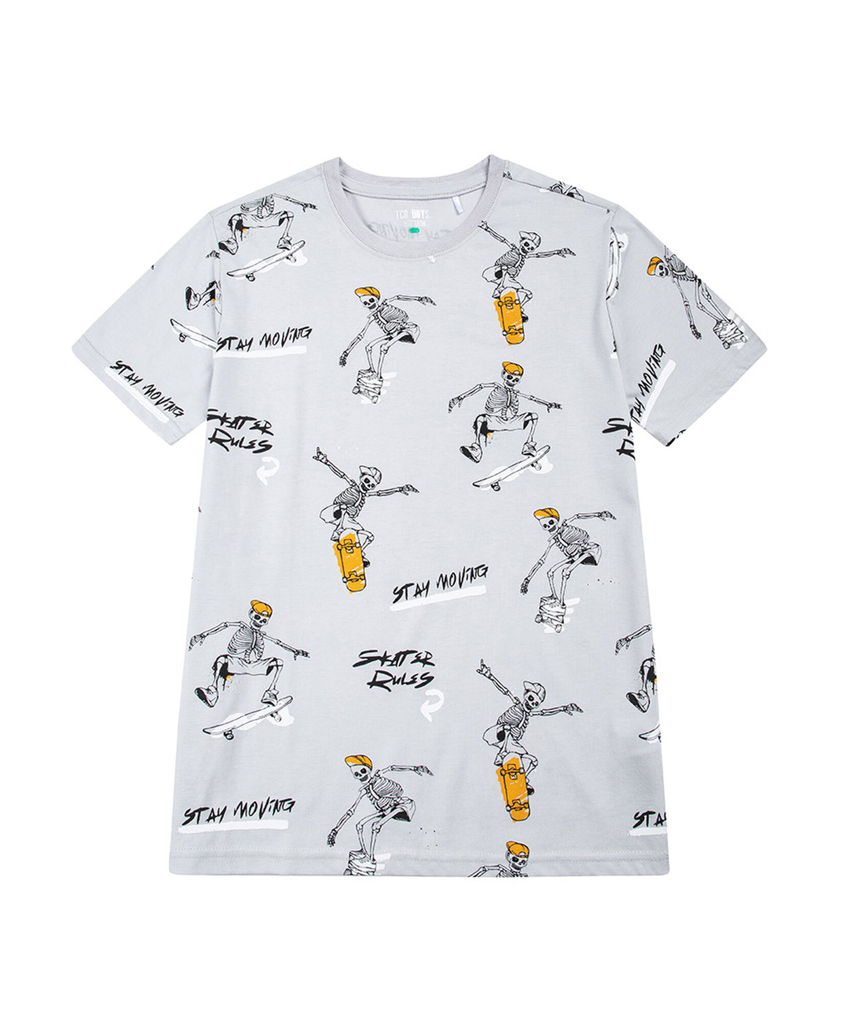 Polera niño esqueleto skate Polera niño esqueleto skate