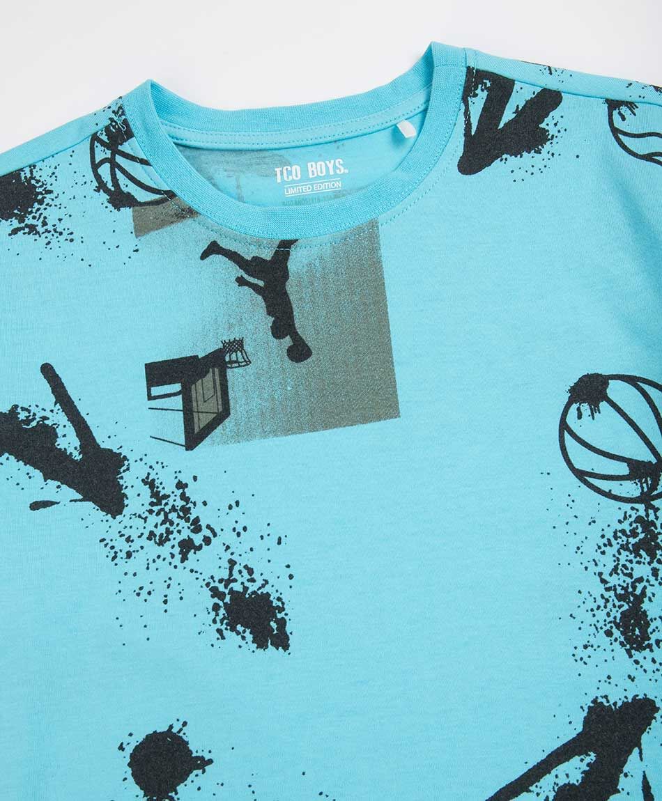 Polera ni&ntilde;o basketball