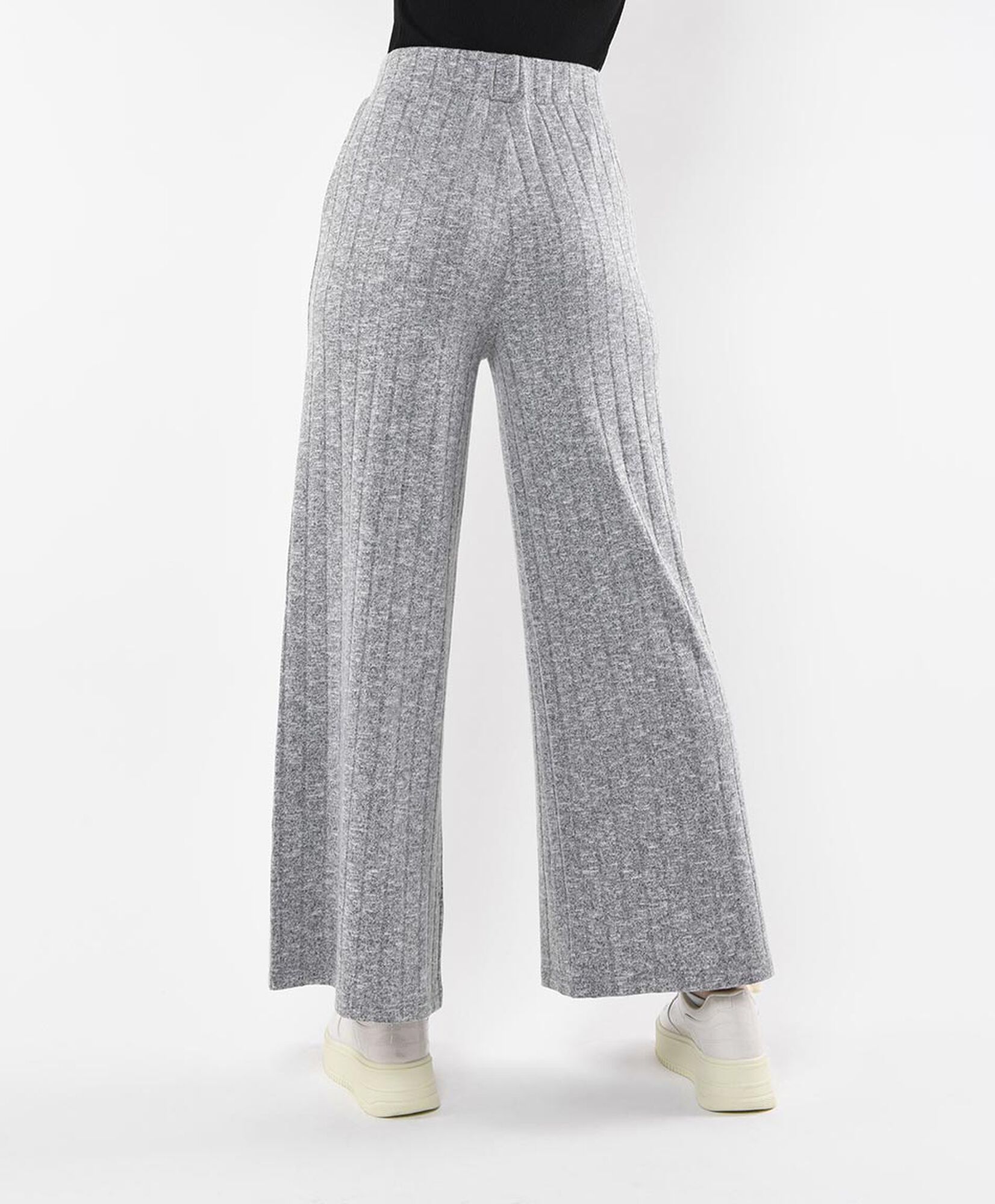 Pantalón mujer ancho tiro alto Pantalón mujer ancho tiro alto