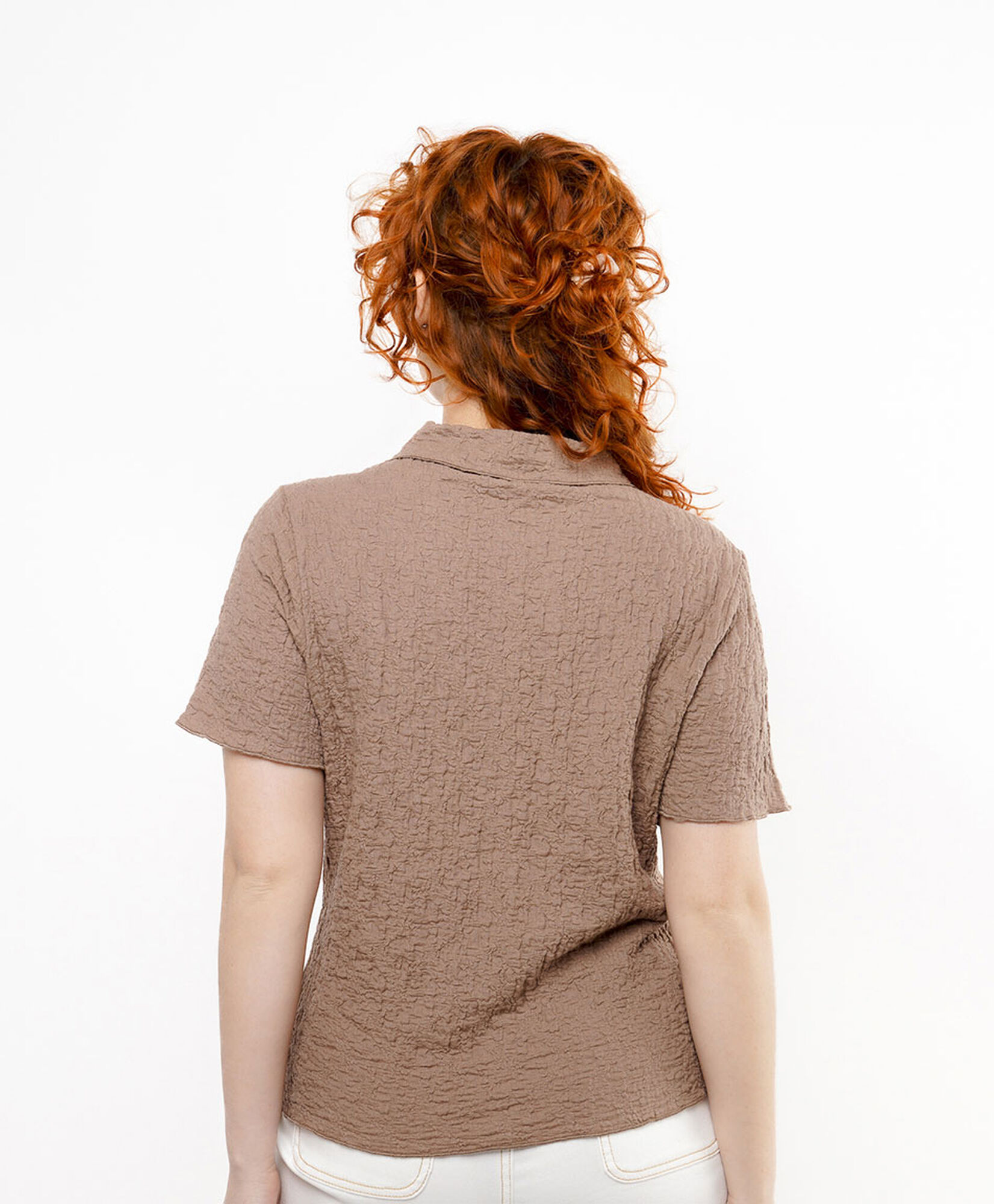 Blusa mujer texturizada Blusa mujer texturizada