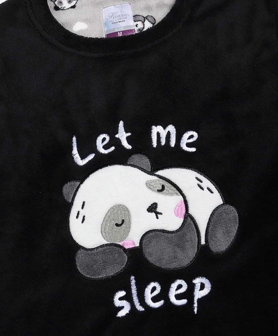 Pack pijama + calcetines gatitos black