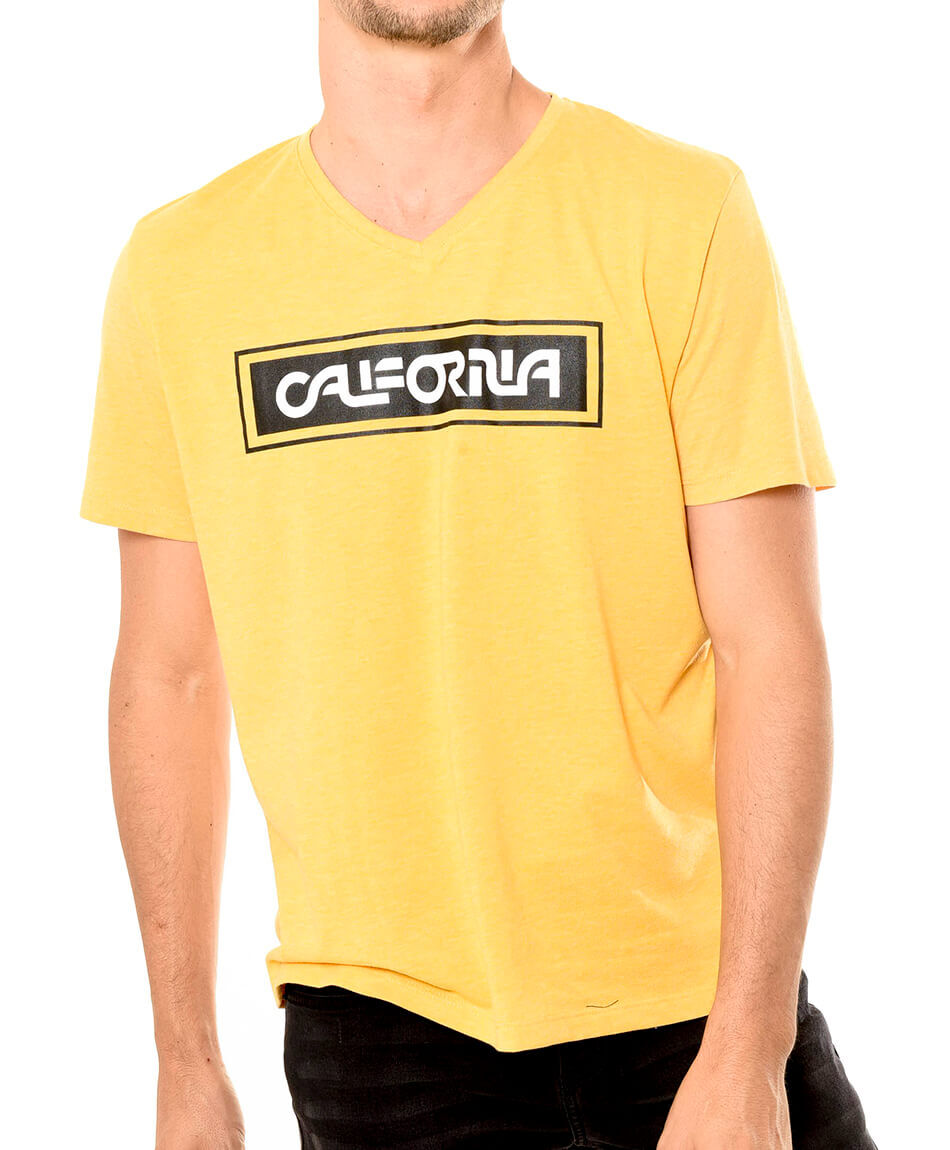 Polera print botones