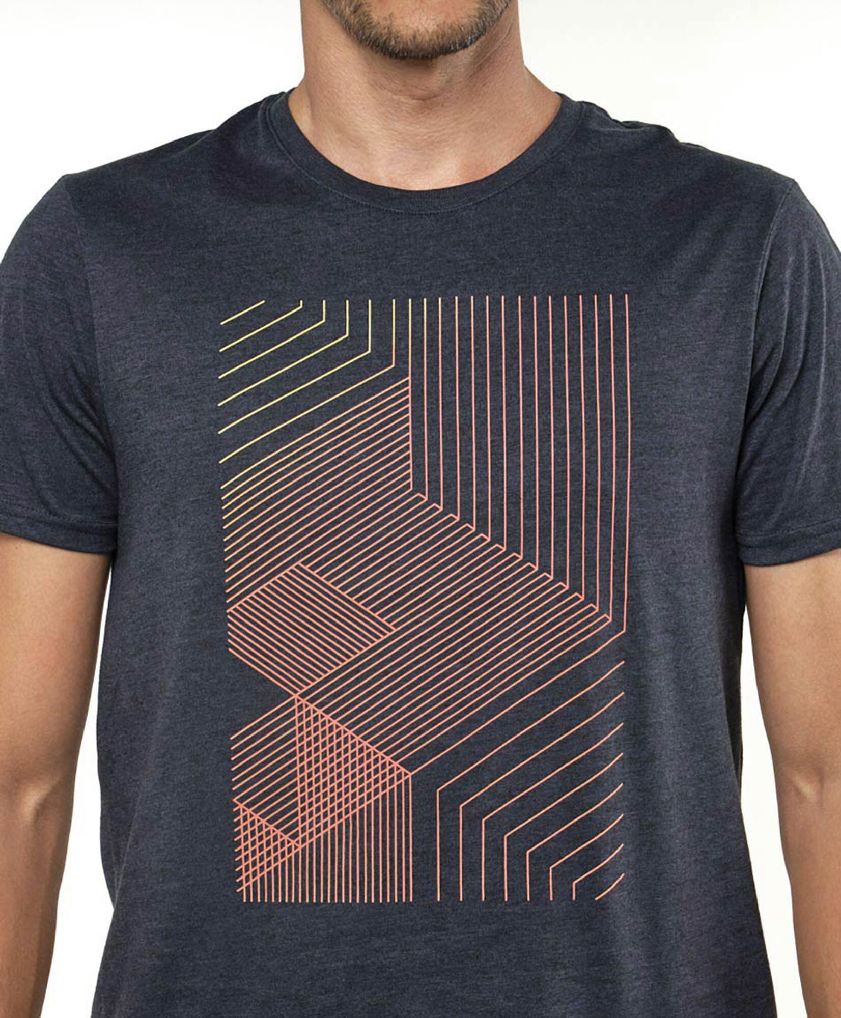 Polera deportiva hombre print dragón Polera deportiva hombre print dragón