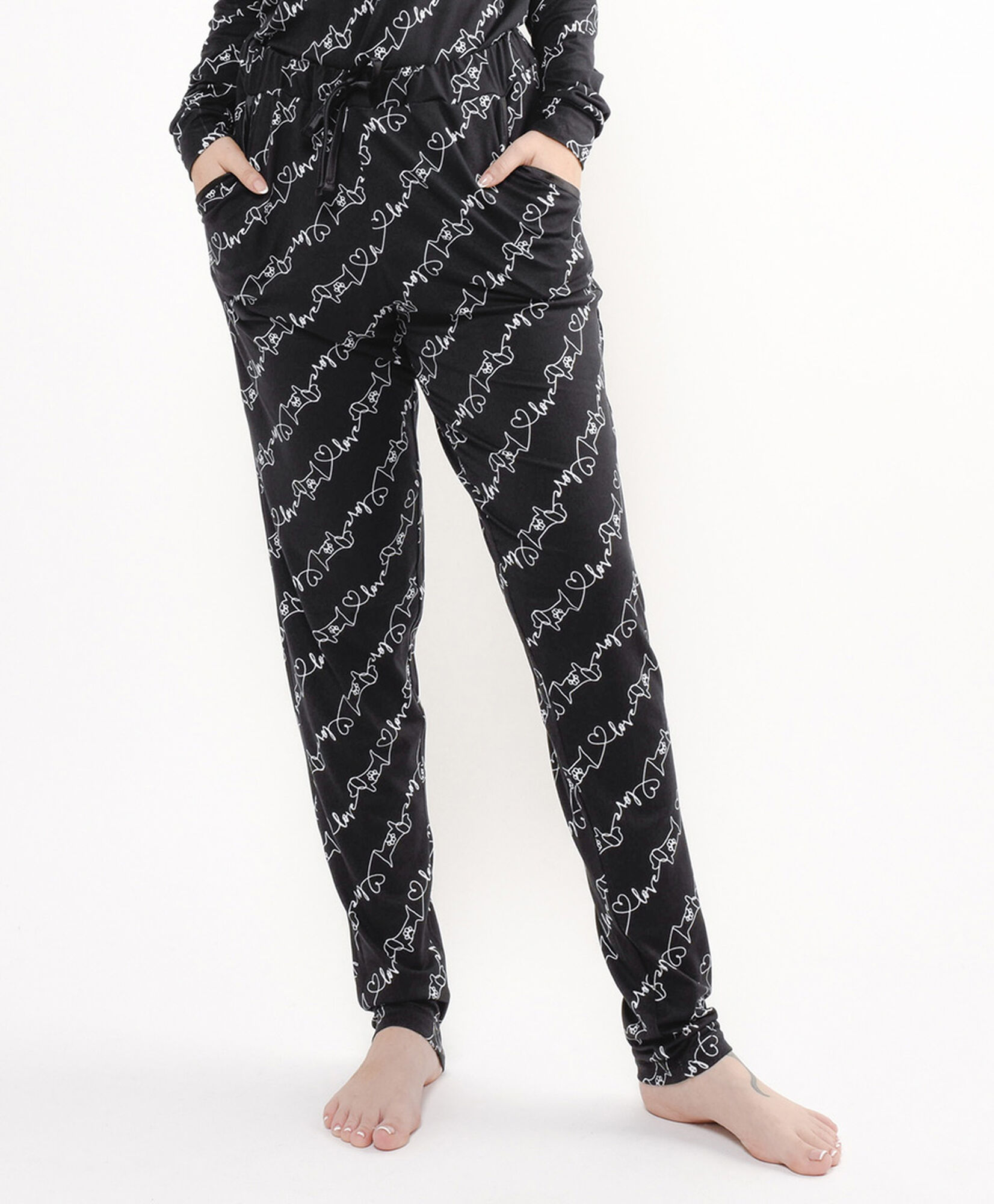 Pijama mujer perritos salchicha Pijama mujer perritos salchicha