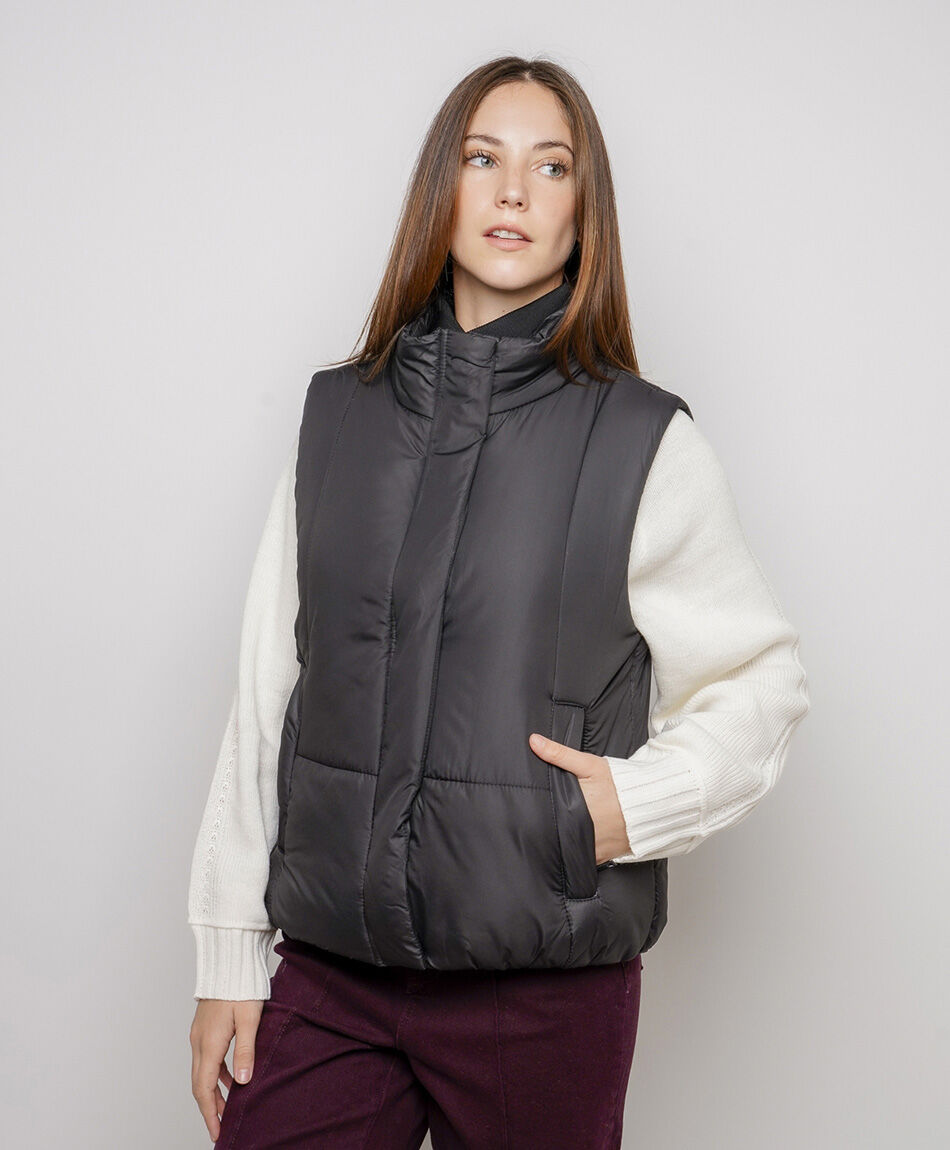Parka mujer sin mangas