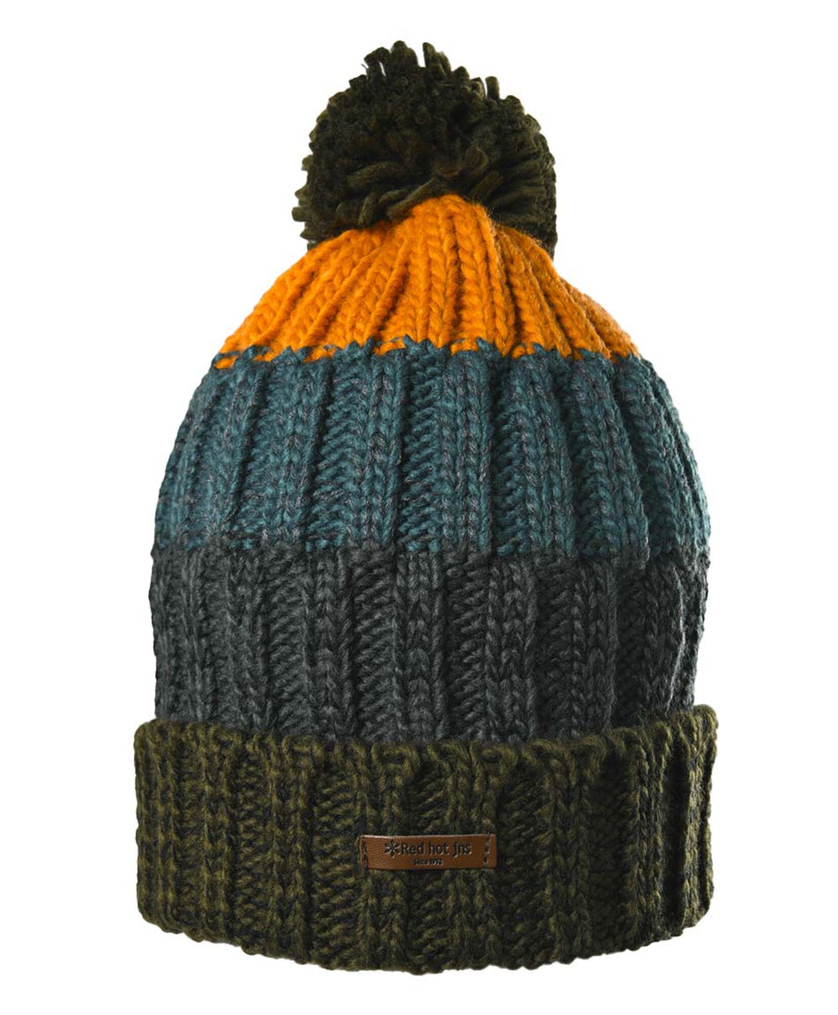 Gorro hombre colores pompón Gorro hombre colores pompón