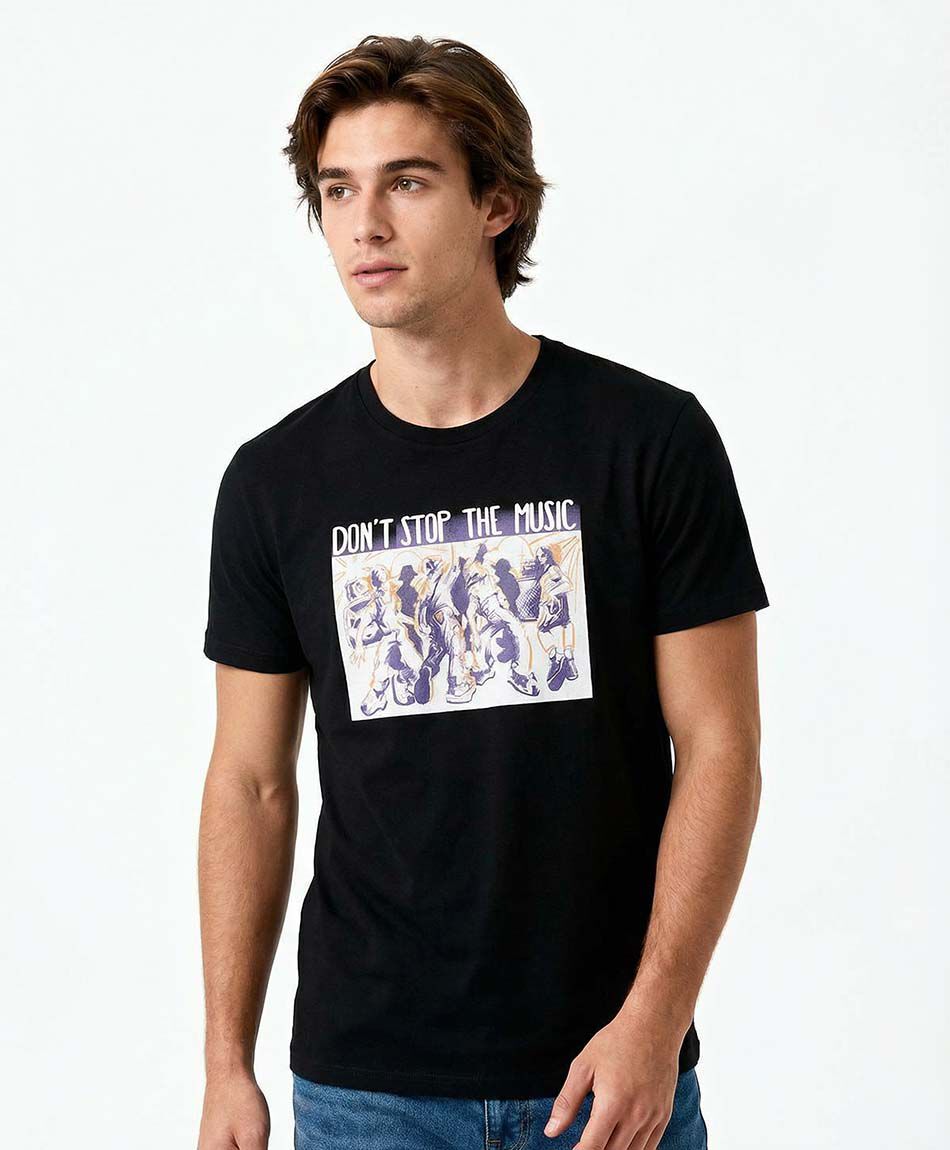 Polera hombre dont stop