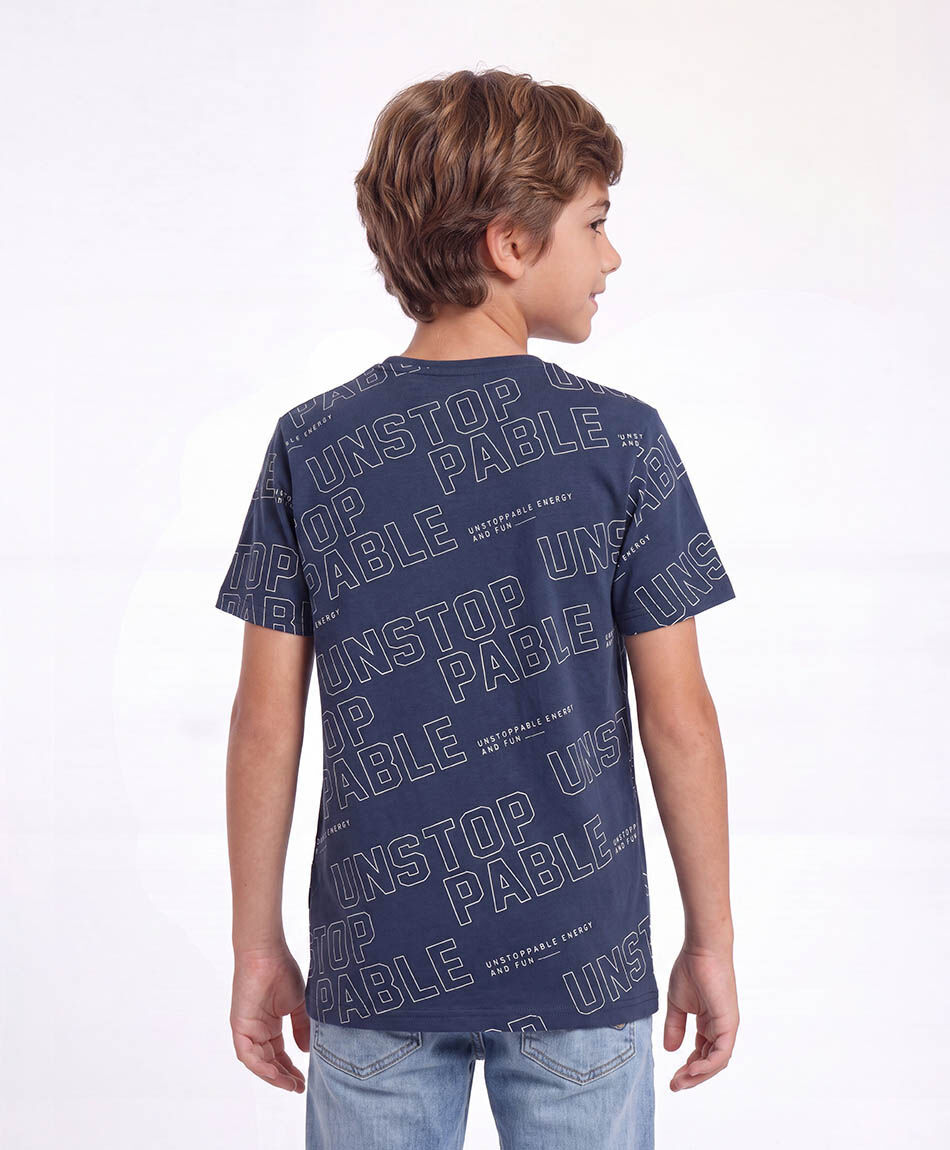 Polera ni&ntilde;o unstoppable
