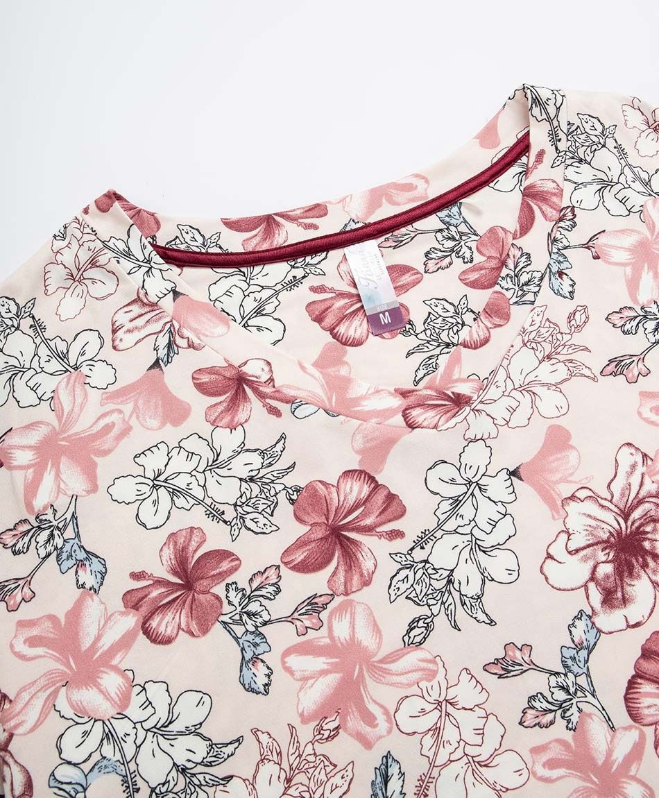 Pijama mujer sue&ntilde;o floral