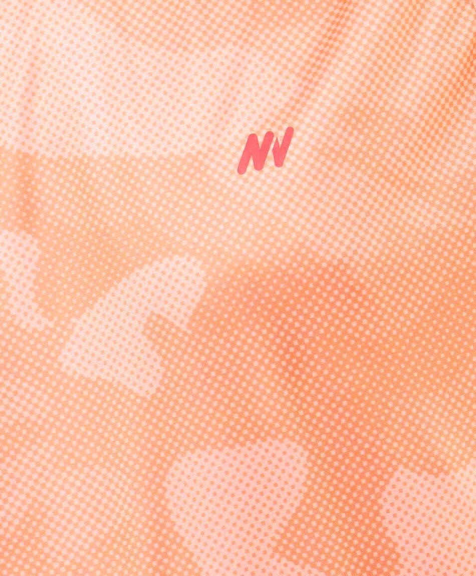 Polera deportiva hombre naranja l&iacute;neas