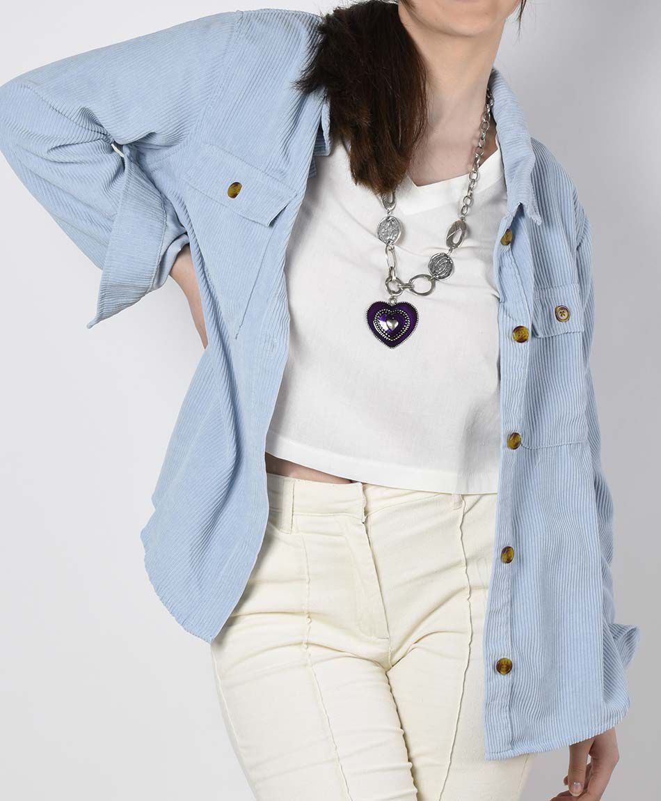 Chaqueta over corderoy