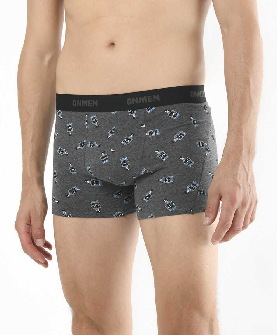 Pack 2 boxer hombre botellas