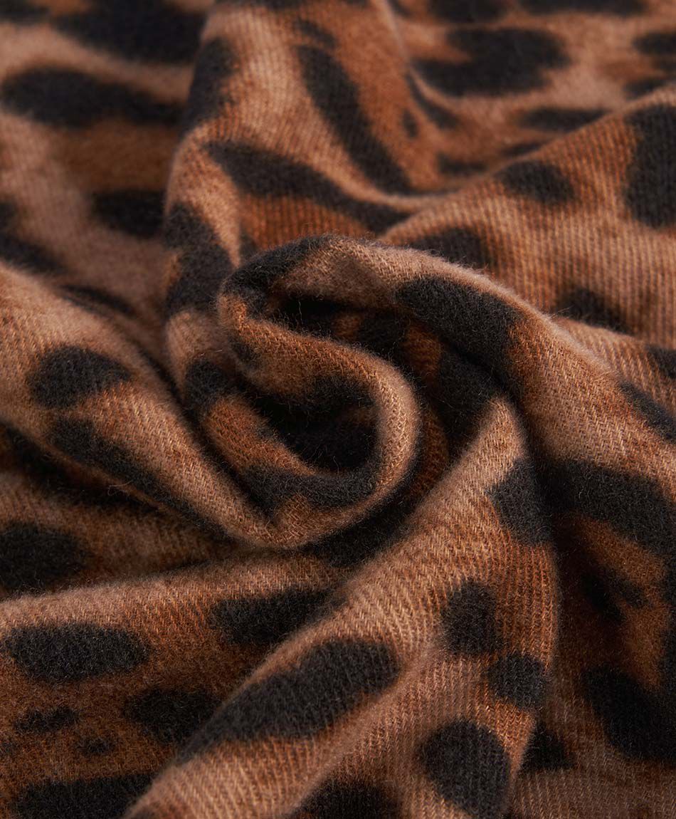Ruana mujer lookanimal print