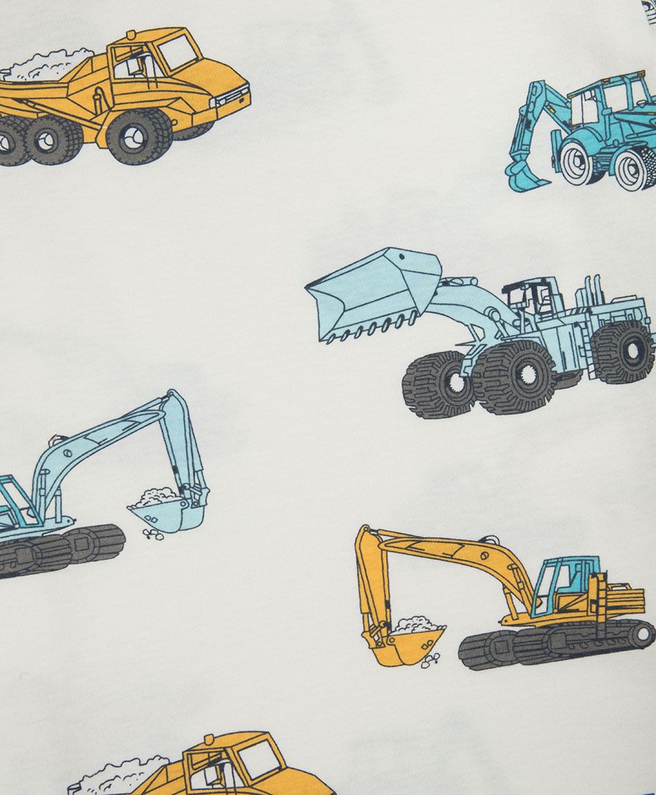 Polera beb&eacute; autos construcci&oacute;n