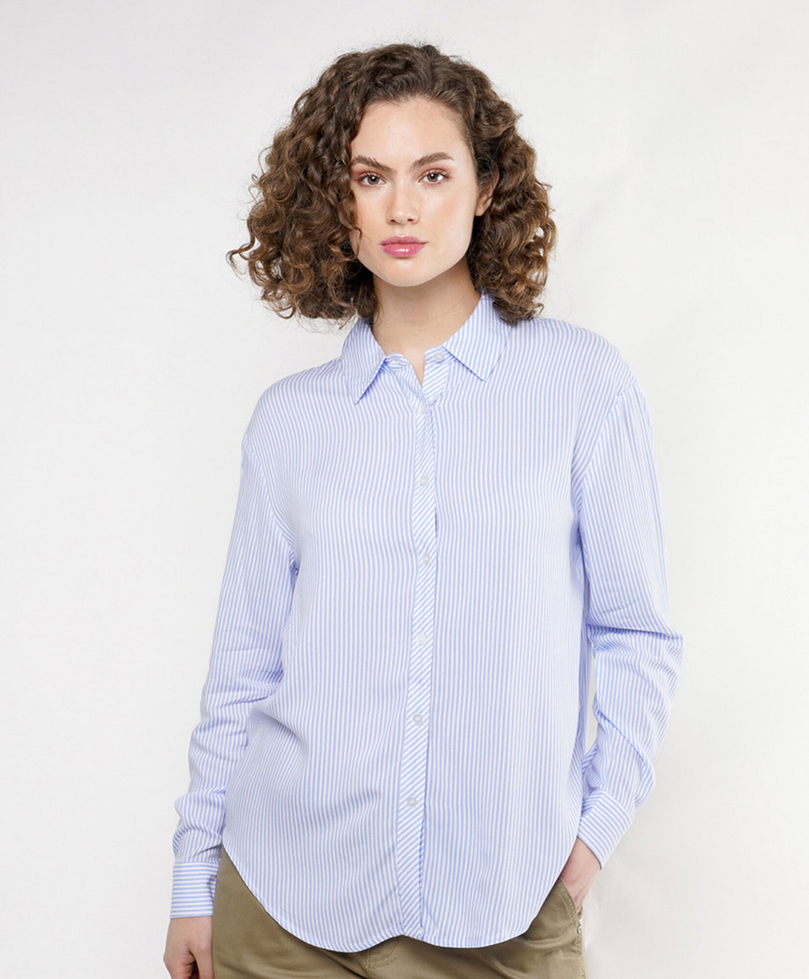 Blusa mujer líneas blue Blusa mujer líneas blue