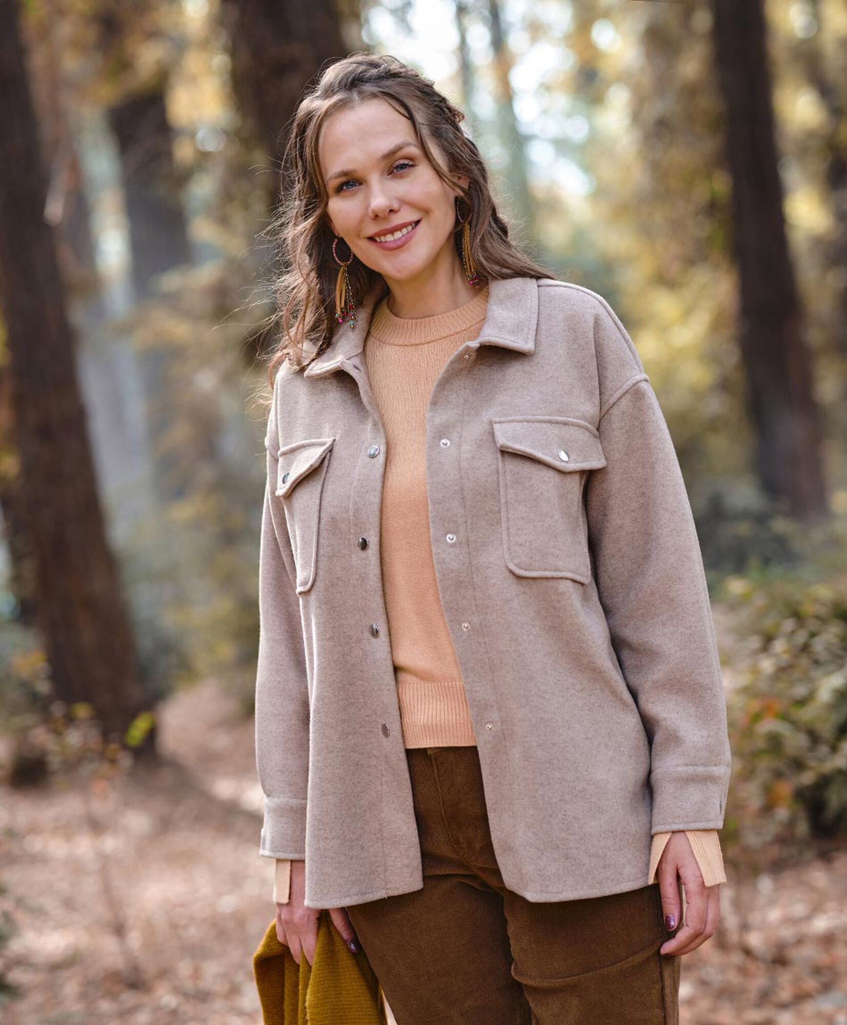 Chaqueta mujer lisa bolsillos Chaqueta mujer lisa bolsillos