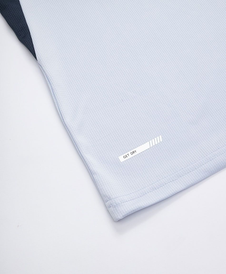 Polera deportiva hombre runner white