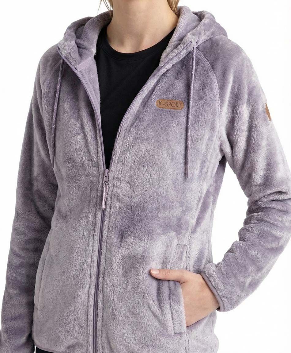 Polar deportivo mujer plush morado