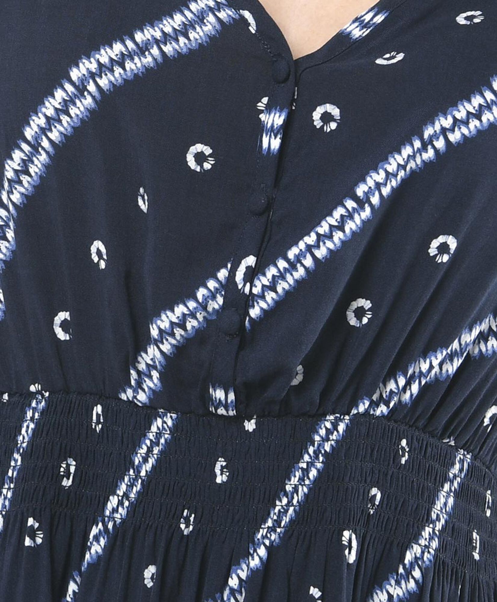 Vestido mujer botones elástico Vestido mujer botones elástico