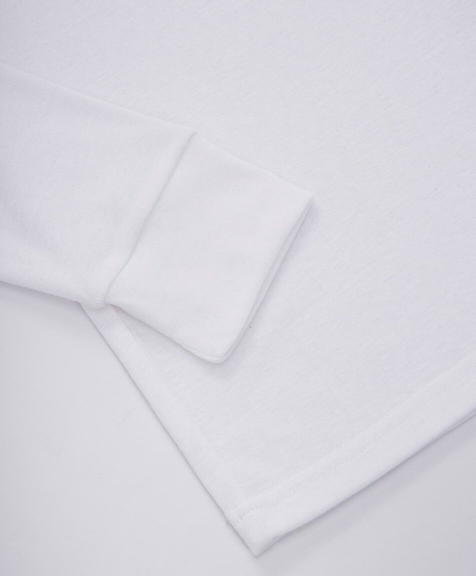 Camiseta hombre blanca cuello v