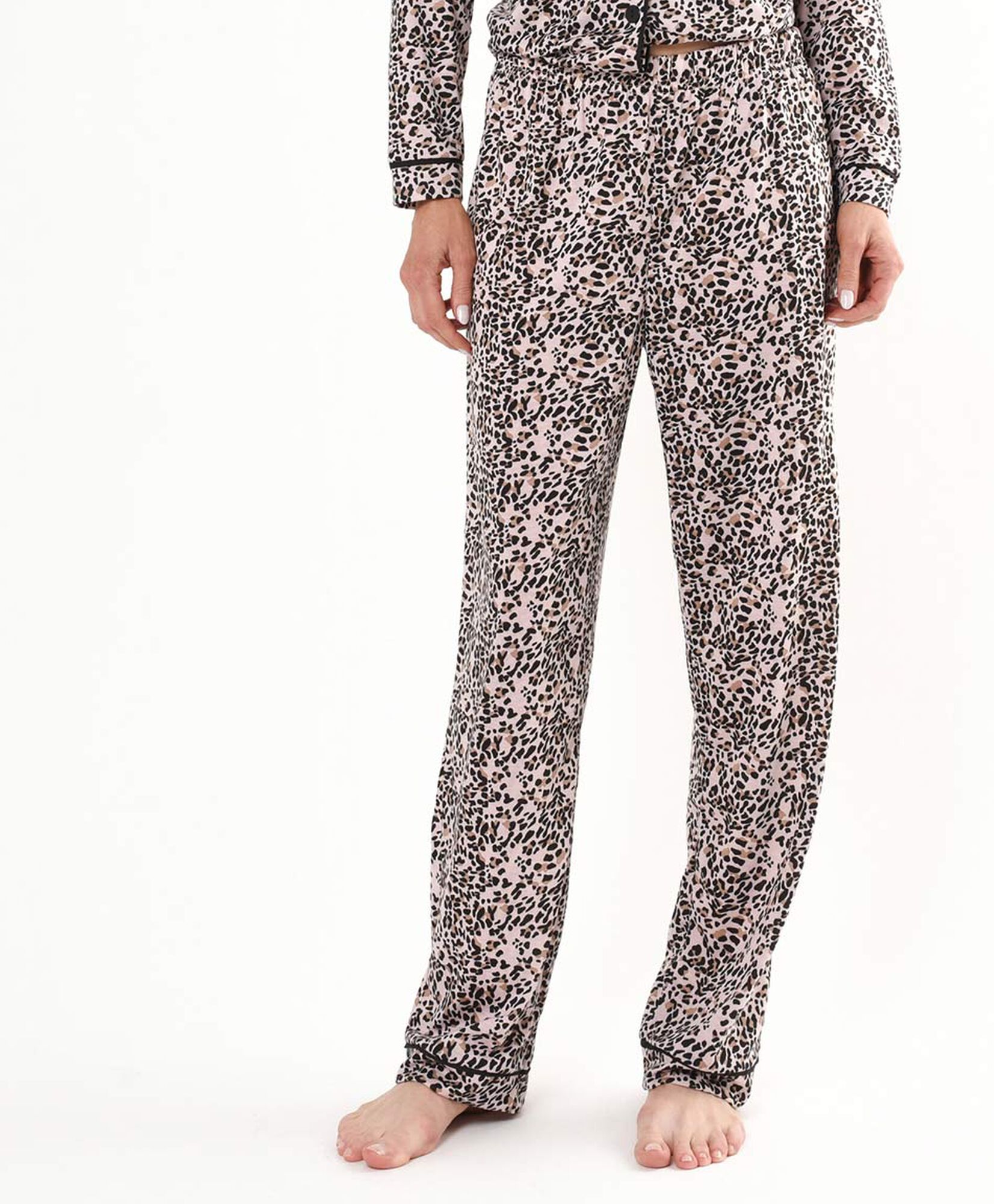 Pijama mujer camisero animal print Pijama mujer camisero animal print