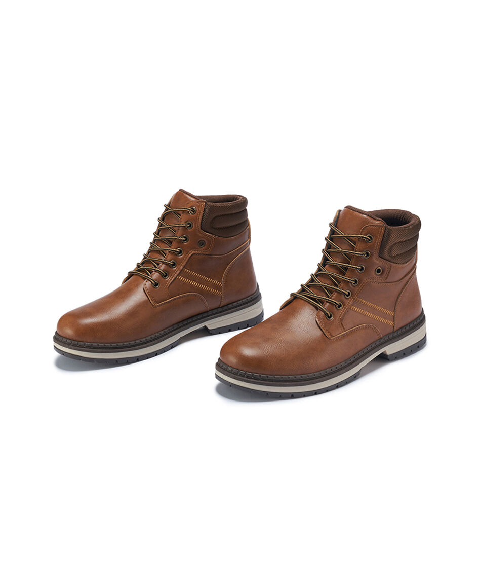 Bot&iacute;n hombre casual camel