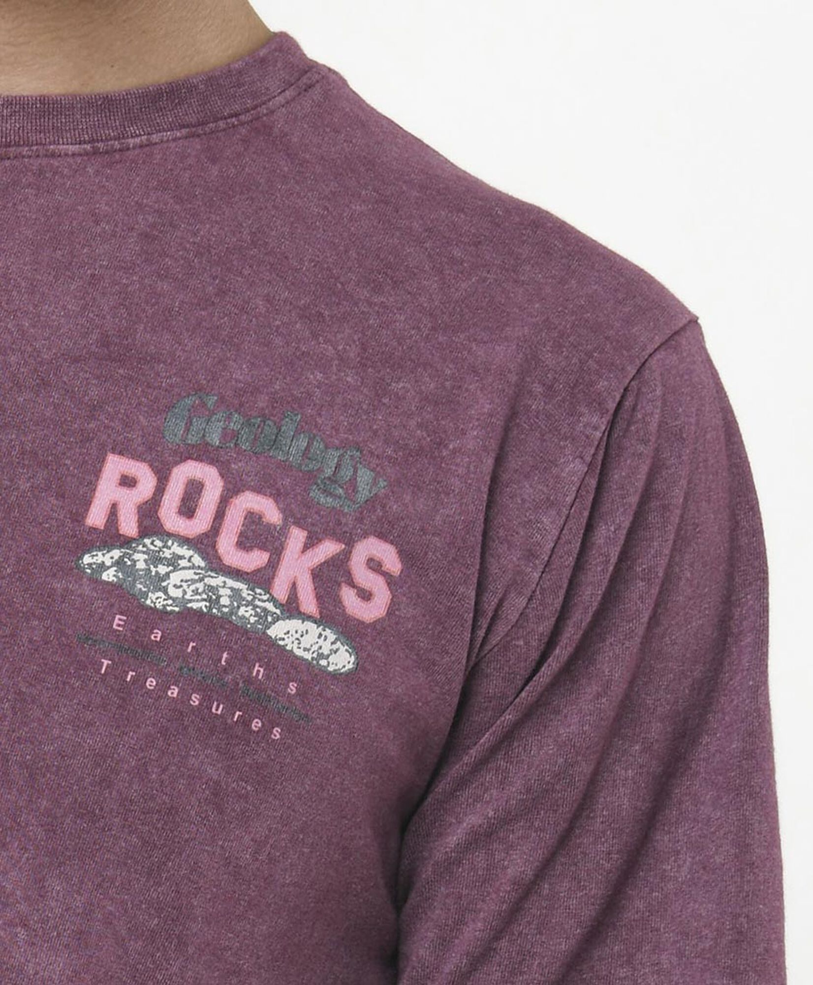 Polera hombre estampado geología Polera hombre estampado geología
