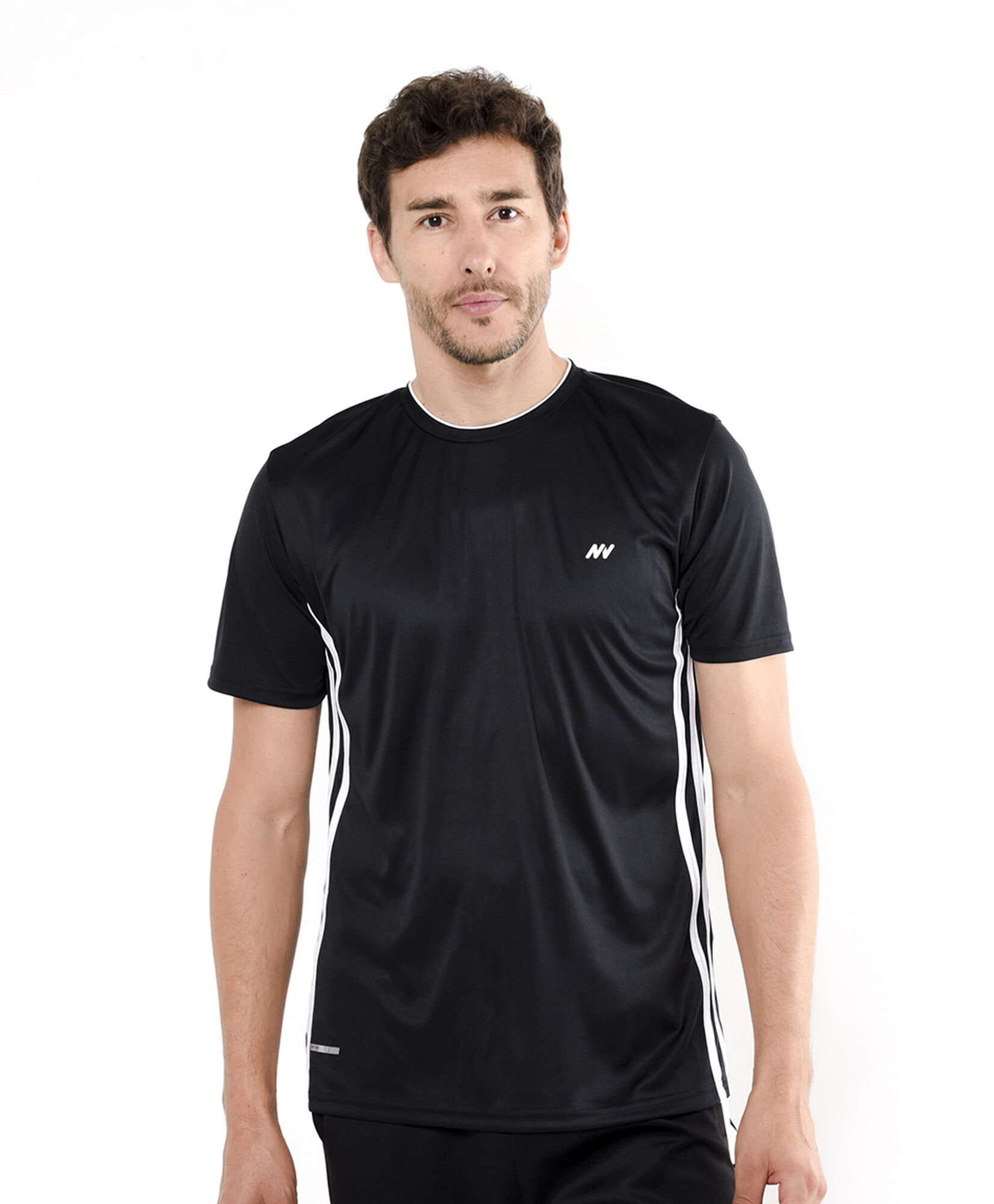 Polera deportiva hombre doble línea Polera deportiva hombre doble línea