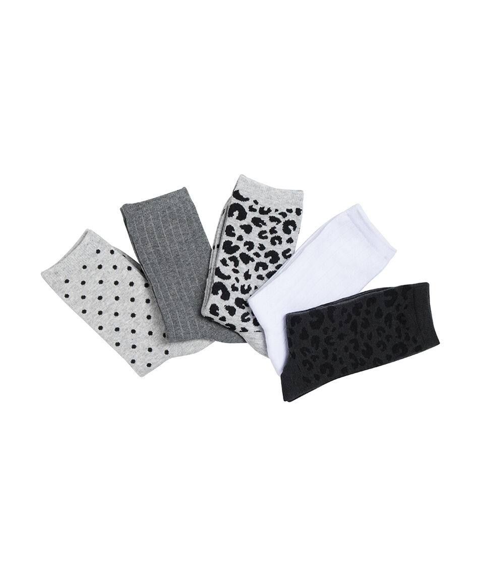Pack 5 calcetines mujer mix