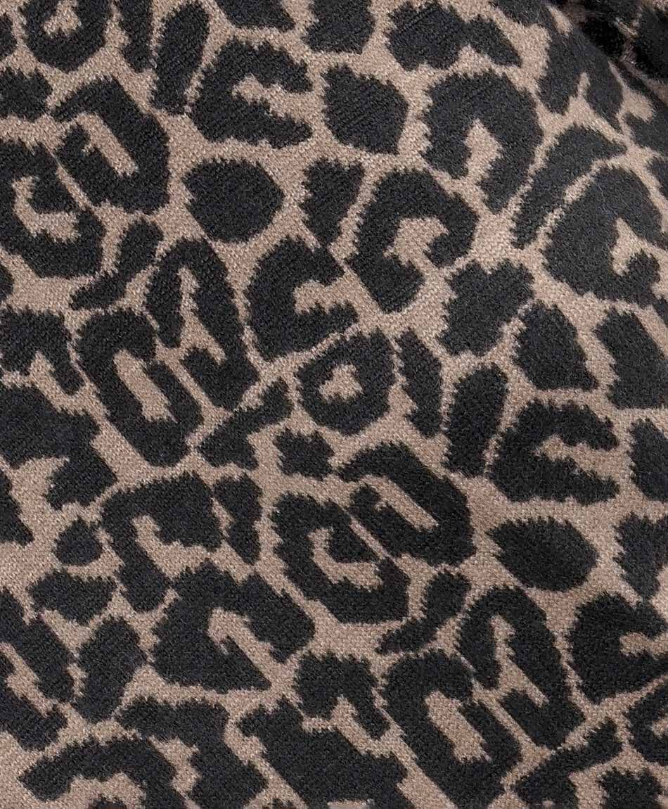 Sweater mujer animal print brwon