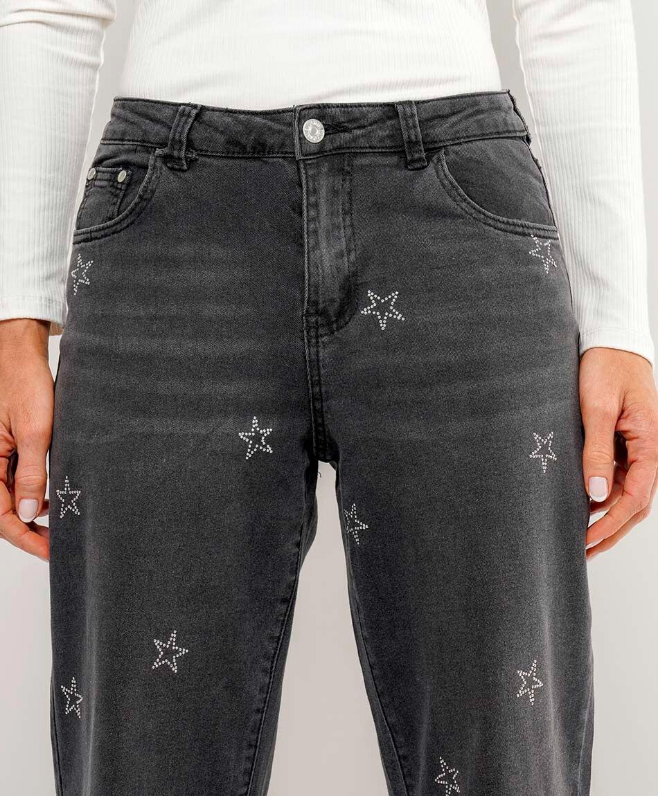 Jeans mujer estrellas brillos&nbsp;