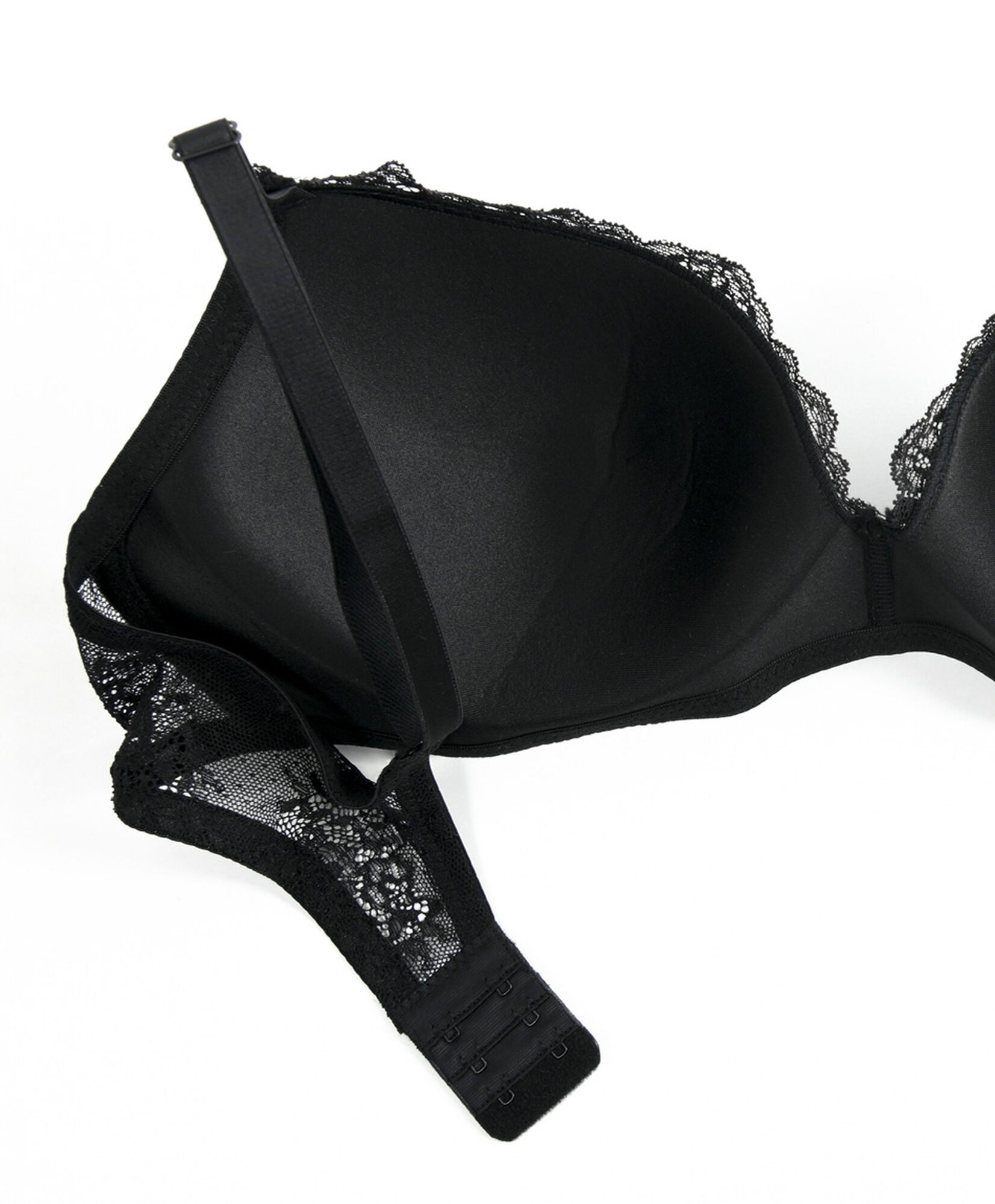 Bralette mujer malla floreada escote en v Bralette mujer malla floreada escote en v