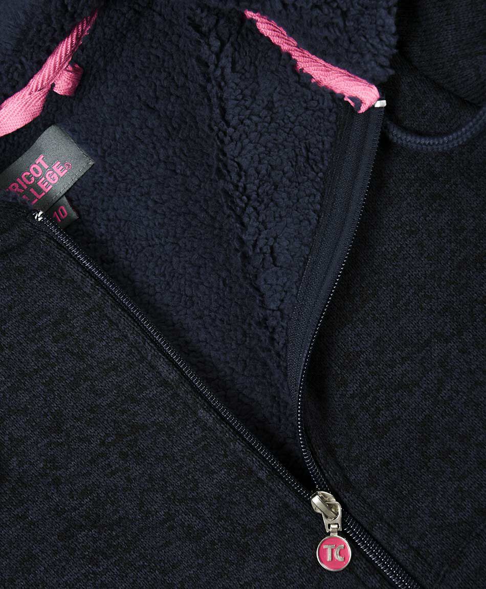 Chaqueta escolar jaspeada interior chiporro