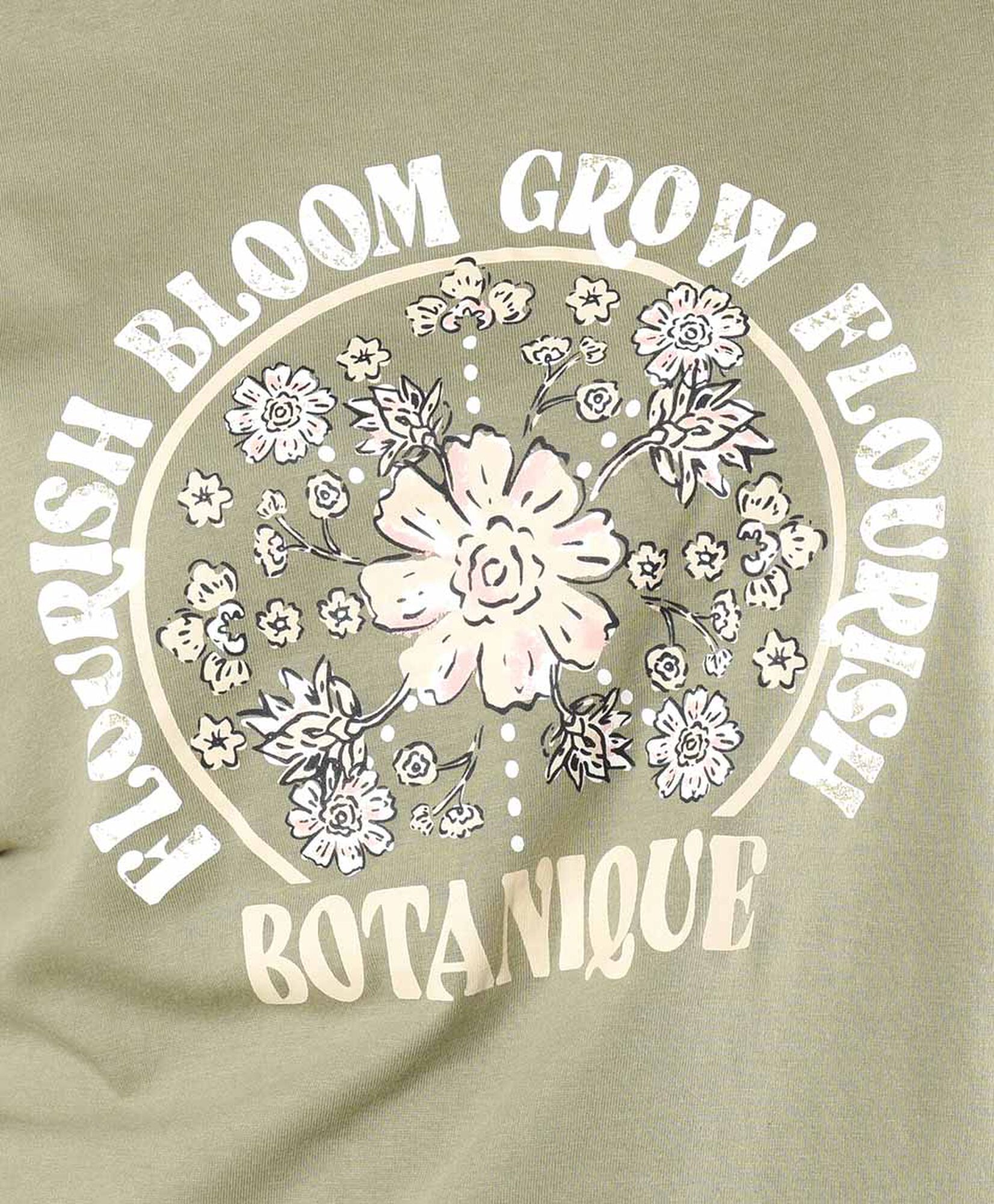 Polera mujer estampado botánico Polera mujer estampado botánico
