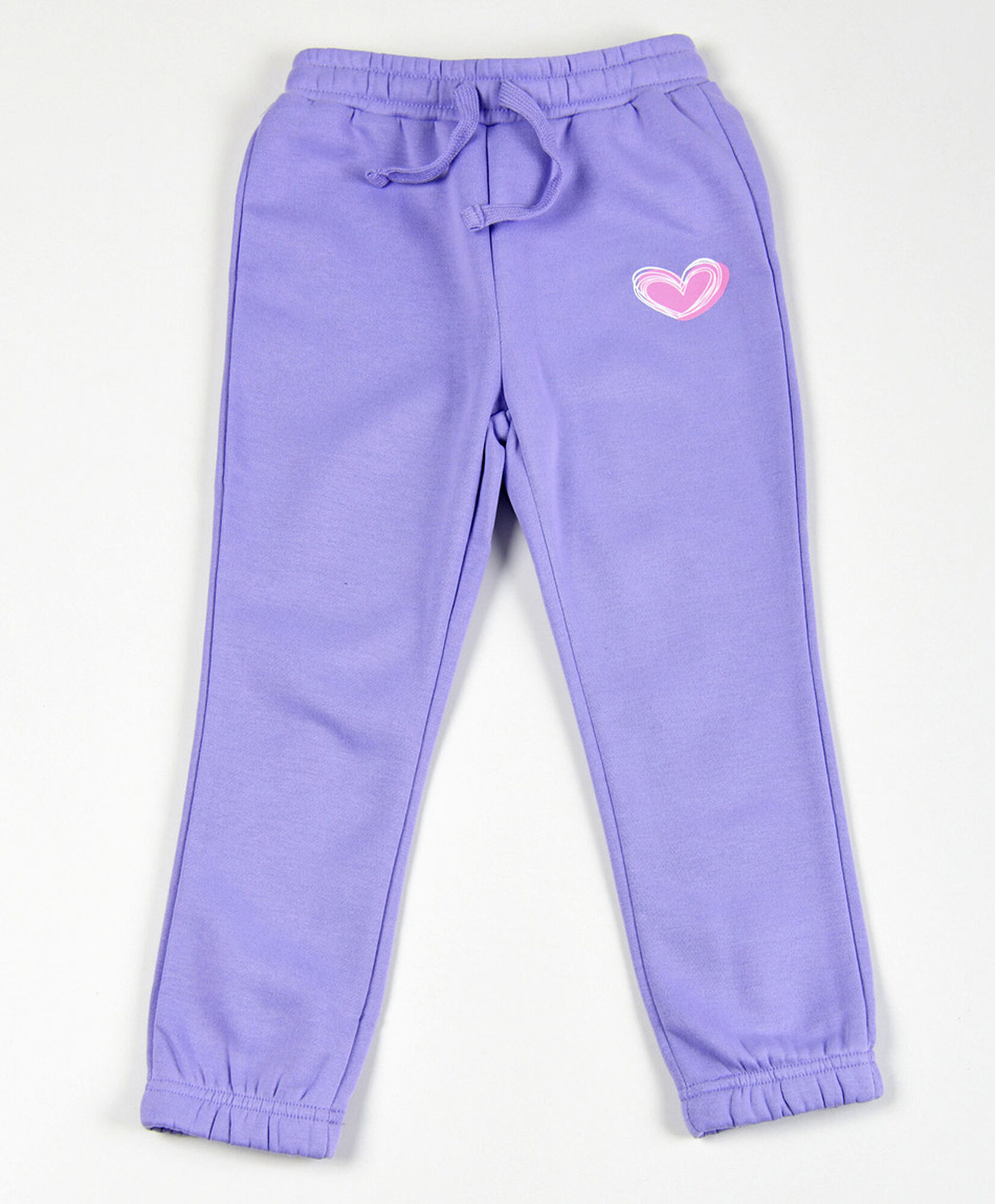 Pantalón de buzo niña corazón Pantalón de buzo niña corazón