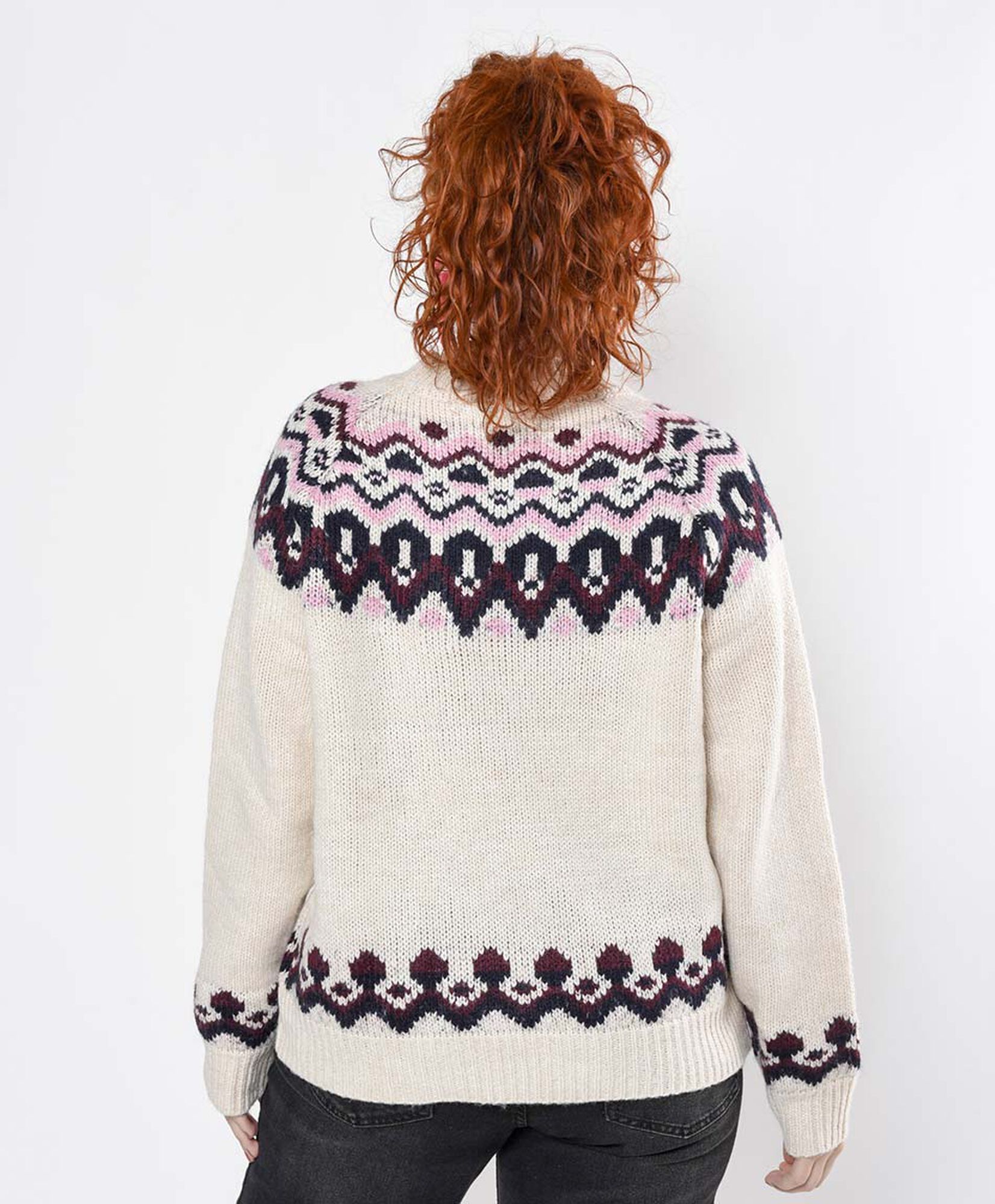 Sweater mujer grueso nórdico Sweater mujer grueso nórdico