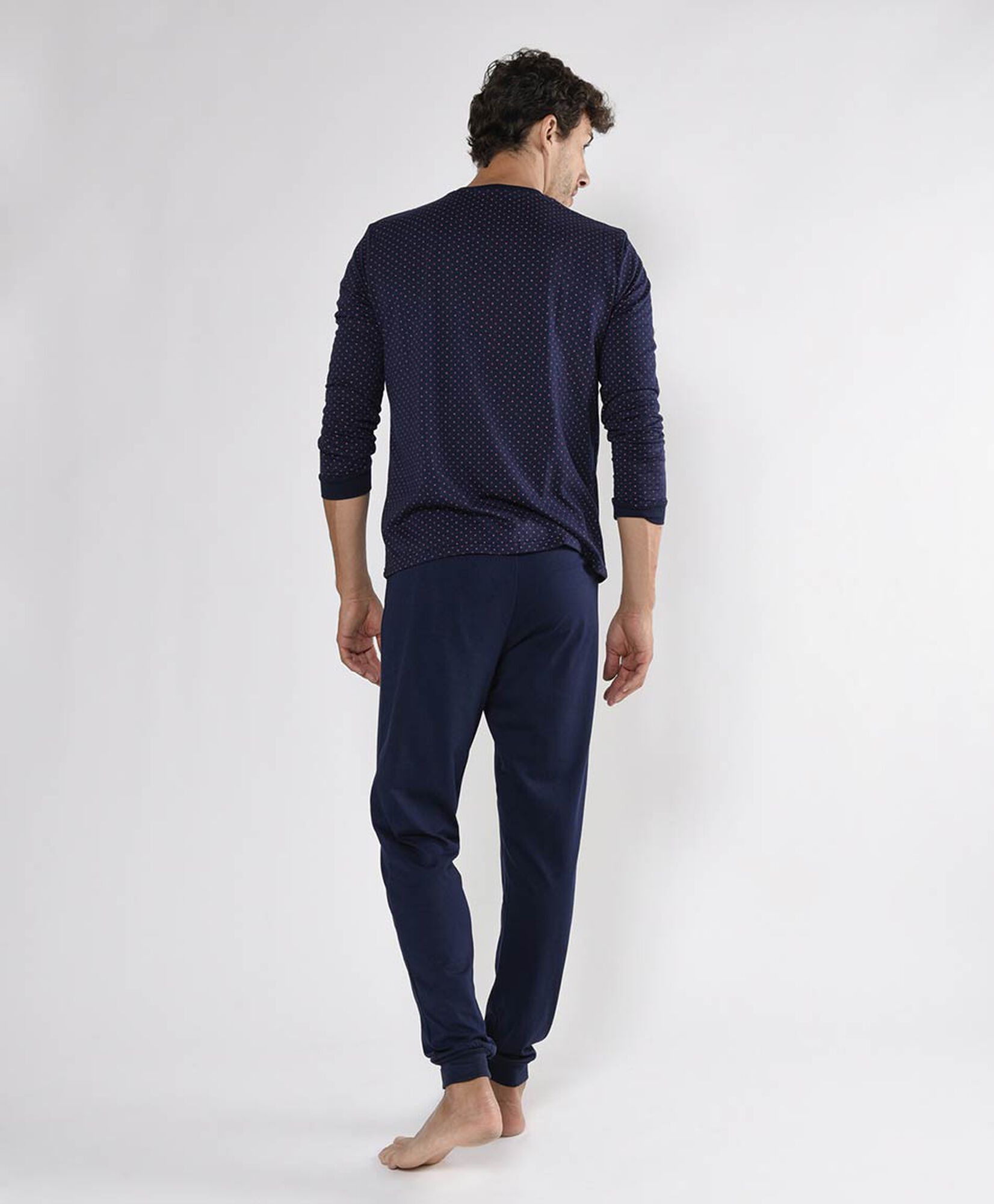 Pijama hombre puntos 2 piezas Pijama hombre puntos 2 piezas