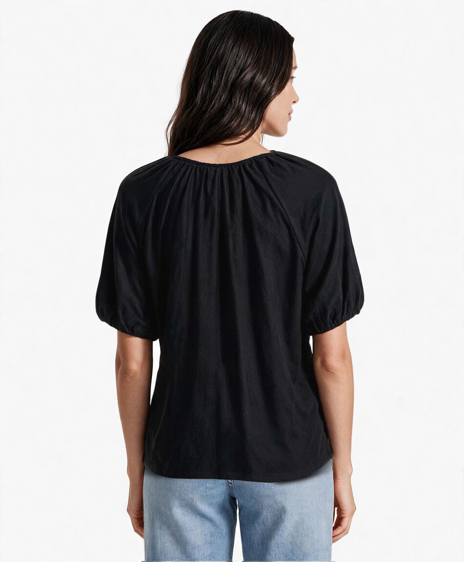 Blusa mujer manga englobada