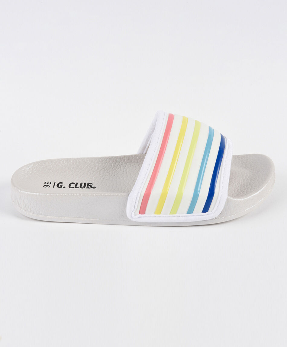 Sandalia infantil slide colores