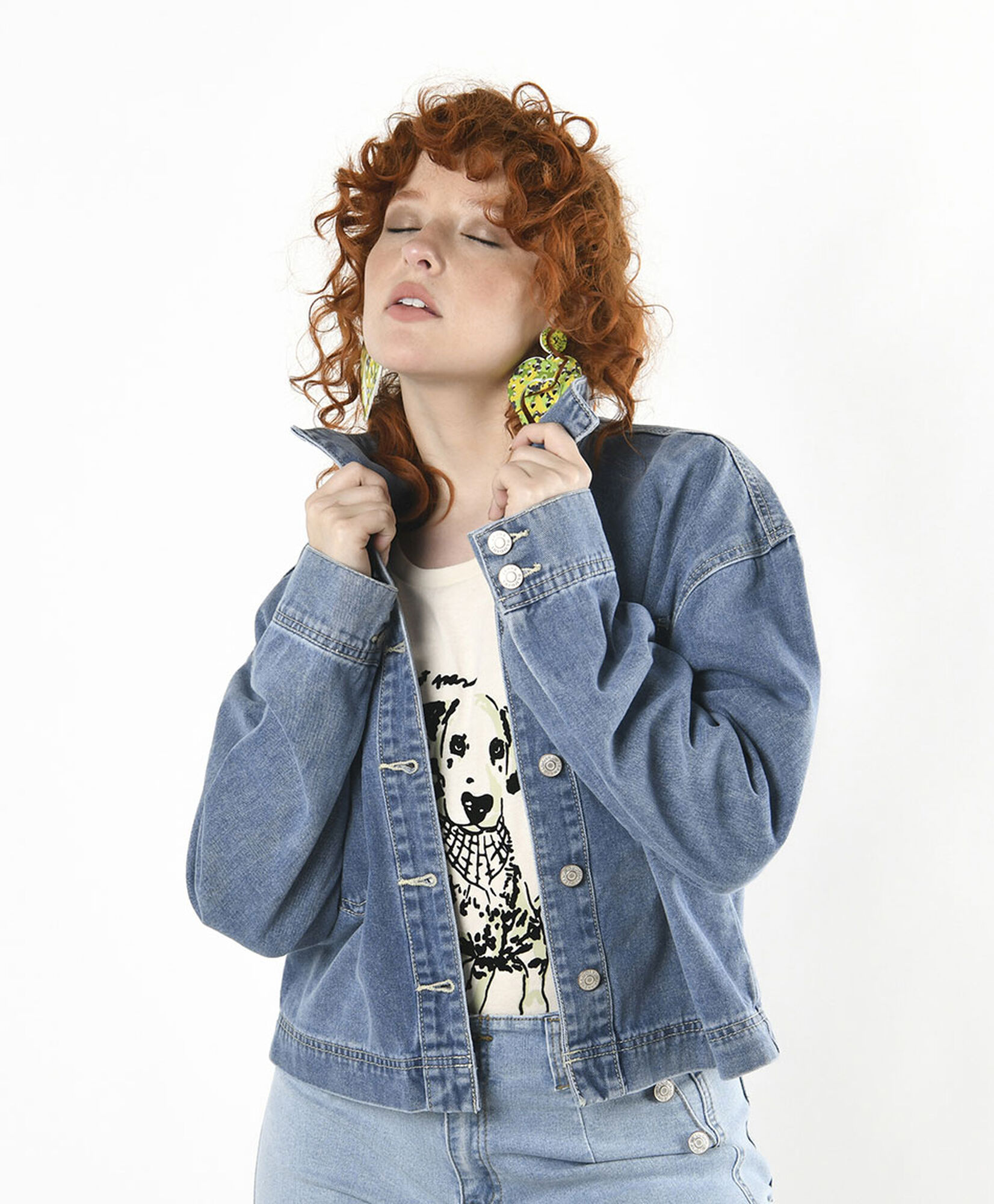 Jeans Chaqueta De Mezclilla Fashion Park Chaquetas Mujer Mezclilla